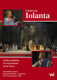 IOLANTA Kalinina, Kuznetsov, Eisen; Bolshoi (1982) (DVD)